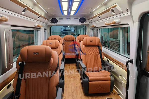 13 Seater Force Urbania Van on Rent in Delhi 13 Seater Force Urbania Van on Rent in Delhi